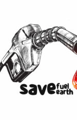Save Fuel pump icon. Petrol station sign. Gas station sign. Fuel